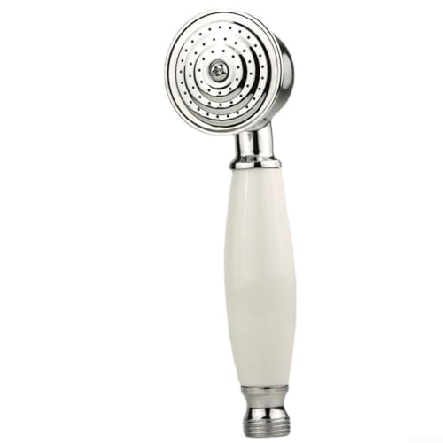 ZAMETTER Kupfer-Handbrause Galvanisierung Sprühfarbe Duschkopf Dusche Retro Handbrause Sanitärzubehör Weiße Keramik ZAMETTER Kupfer-Handbrause Galvanisierung Sprühfarbe Duschkopf Dusche Retro Handbrause Sanitärzubehör Weiße Keramik von ZAMETTER