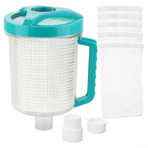 ZAMETTER Laubfalle Schmutzsammler Schwimmbad Wasserfilter Ersatzteile Griff Große Kapazität Klar Filterkorb Ersatz R211084 Sammler für W560 W530 W26705(B) von ZAMETTER