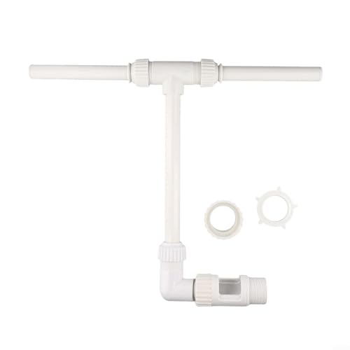 ZAMETTER Pool Wasserbrunnen Dual Jet Pools Wasserfall Springbrunnen Schwimmbäder Sprinkler Brunnen mit Einstellbarem Steuerventil für Inground Above Ground Pool ZAMETTER Pool Wasserbrunnen Dual Jet Pools Wasserfall Springbrunnen Schwimmbäder Sprinkler Brunnen mit Einstellbarem Steuerventil für Inground Above Ground Pool von ZAMETTER