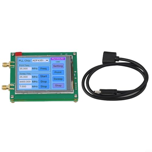 ZAMETTER Signalgenerator PLL Sweep Generator Touchscreen mit dreiadrigem SPI ZAMETTER Signalgenerator PLL Sweep Generator Touchscreen mit dreiadrigem SPI von ZAMETTER