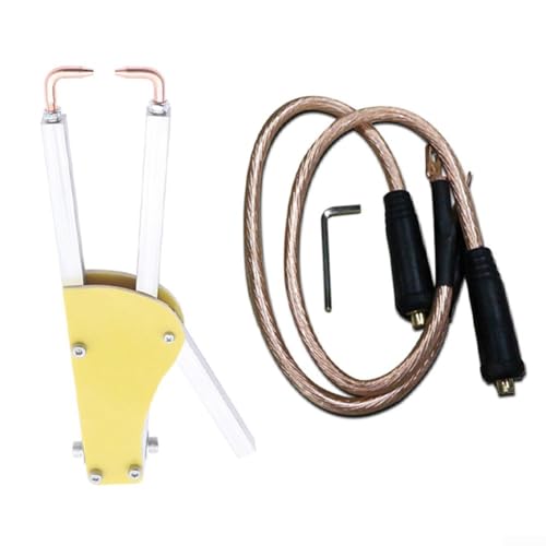 ZAMETTER Spot Welder Plier Portable Spots Welder Electric Welding Pliers Metal Sheet Repair Tool Electric Spot Weldings Tool Adjustable Pressure Butt Welding Clamp for 1mm Steel Plate von ZAMETTER