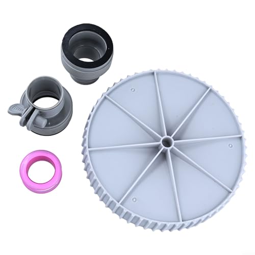 ZAMETTER Summer Wave Pool Conversion Kit Swimming Pools Skimmer Pump Conversions Kits Pools Equipment Conversion Kit with Type B Adapters for Summer Wave SFX1000 SFX1500 Above Ground Pool von ZAMETTER