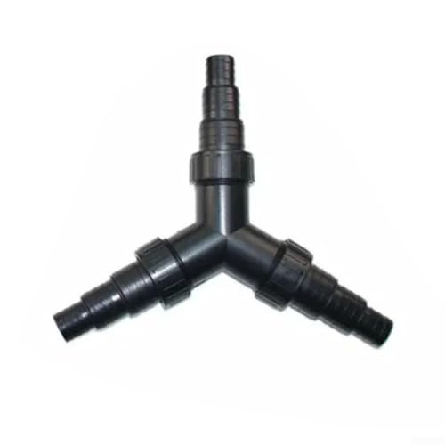 ZAMETTER Teichpumpe Y-Typ Wasserverteiler Ventilanschluss Teichschlauch Verstellbarer Verteiler für Wasserfall und Filter (01) von ZAMETTER