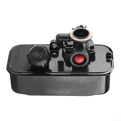 ZAMETTER Vergaser Kraftstofftank Komponenten 498809 498809A 494406 Rasenmäher Motor Ersatzteile Motor Vergaser Kraftstofftank Set für 498809 498809A 494406 Modelle von ZAMETTER