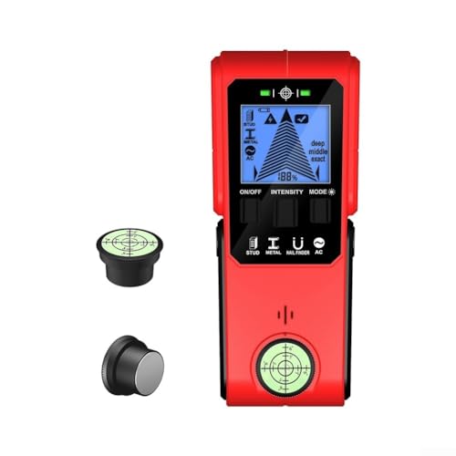 ZAMETTER Wanddetektor Professionelle Metallwände Scanner Detektor LCD Display Multifunktionaler Balkenfinder Wandscanner Metalldetektoren mit Bolzendrahterkennung für Bau DIY ZAMETTER Wanddetektor Professionelle Metallwände Scanner Detektor LCD Display Multifunktionaler Balkenfinder Wandscanner Metalldetektoren mit Bolzendrahterkennung für Bau DIY von ZAMETTER