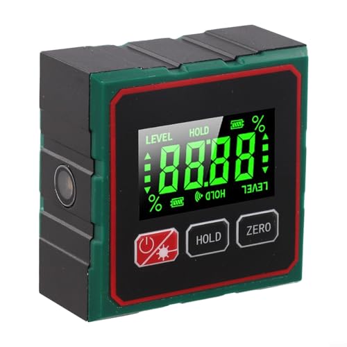 ZAMETTER Winkelmesser LCD Display 360 ° Winkel Wasserdicht Meter Digital Winkelmesser Winkelmesser Elektronischer Blasenwinkelfinder Dual Achse Level Box Professionelles Magnetfuß Messwerkzeug ZAMETTER Winkelmesser LCD Display 360 ° Winkel Wasserdicht Meter Digital Winkelmesser Winkelmesser Elektronischer Blasenwinkelfinder Dual Achse Level Box Professionelles Magnetfuß Messwerkzeug von ZAMETTER