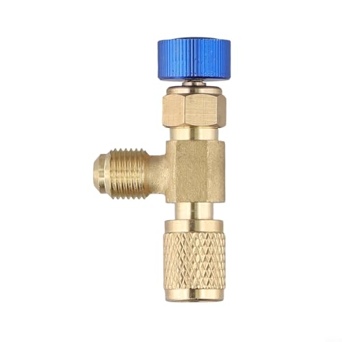 and Safe Air Conditioning Fluorid Valve Adapter for Maintenance and Repairs (R410 Bottom R22) von ZAMETTER