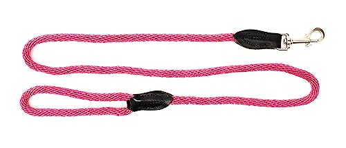 Hundeleine, Nylon, rund, 130 x 1 cm, Fuchsia von ZAMIBO