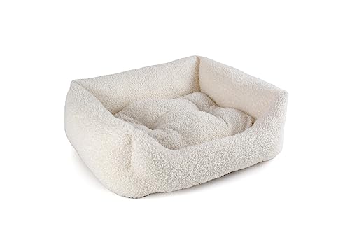 Korb aus Stoff mit Schlaufen, 70 x 85 cm, Beige von ZAMIBO