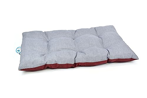 ZAMIBO, Grau Matratze aus Polyester, 70 x 100 cm, Oxford-Stoff, Bordeaux von ZAMIBO