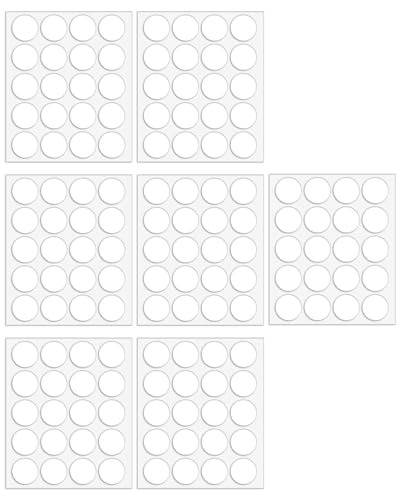 ZAMXHUG Doppelseitige Klebebänder - 150 pcs Kleine Selbstklebende Klebepunkte Transparente Klebepads Runde Aufkleber Wasserfest Klebepunkte für Wand Holz Kunststoff Weihnachtszubehör, 20mm ZAMXHUG Doppelseitige Klebebänder - 150 pcs Kleine Selbstklebende Klebepunkte Transparente Klebepads Runde Aufkleber Wasserfest Klebepunkte für Wand Holz Kunststoff Weihnachtszubehör, 20mm von ZAMXHUG