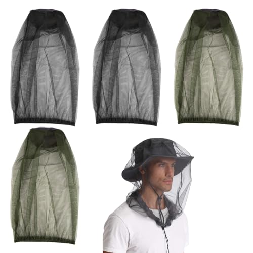 ZAMXHUG Moskito Kopfnetz - 4pcsTragbar Insektenschutz Moskito Kopfnetz Mückenschutzhaube für Gesicht Atmungsaktiv Im Freien Moskito Hut Maske Kopfbedeckung für Outdoor Wandern Camping Klettern ZAMXHUG Moskito Kopfnetz - 4pcsTragbar Insektenschutz Moskito Kopfnetz Mückenschutzhaube für Gesicht Atmungsaktiv Im Freien Moskito Hut Maske Kopfbedeckung für Outdoor Wandern Camping Klettern von ZAMXHUG