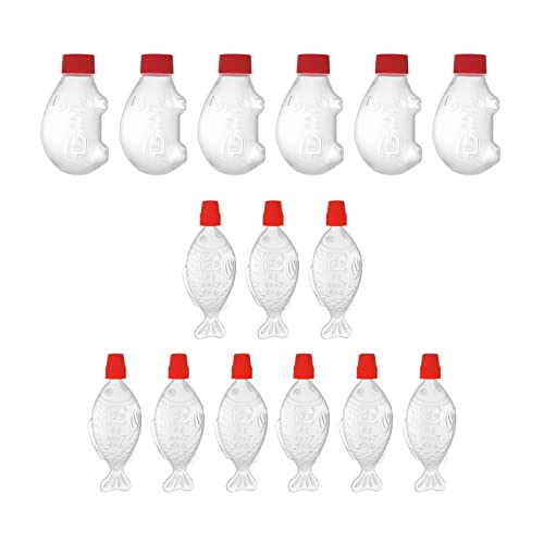 15pcs Sauce Flasche Essig Mit Deckeldichtungsbox Mehrzweckversorgungen Für Küchenfutter Kochen Gewürze Halten von ZANGWAGRU