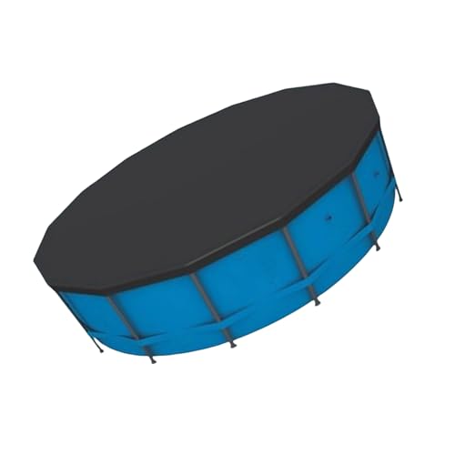ZANGWAGRU Poolabdeckung Rund, Swimming Pools Covers, Pool Abdeckung, Poolplane, Poolabdeckplane,Abdeckplane Pool, Pool Plane Für Oberirdische Pools Winddichte Robuste Poolplane Für Aufstellbecken von ZANGWAGRU
