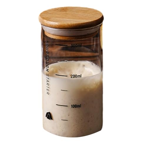 Sauerteigglas Mit Breitem Mundteig Fermentation Tool Sauertough Starter Vorspeicherbehälter Brotzubehör Machen Sauerteigglas Mit Breitem Mundteig Fermentation Tool Sauertough Starter Vorspeicherbehälter Brotzubehör Machen von ZANGWAGRU