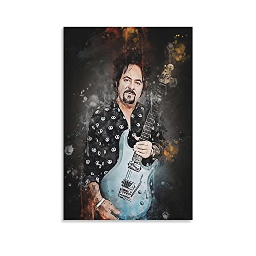 ZANNZA Kunstdruck Poster 60 * 90cm Steve Lukather Picture Print Modern Family Bedroom Decor Posters Senza Cornice von ZANNZA