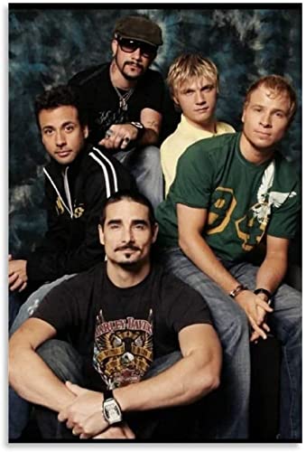 ZANNZA Leinwandplakat 60 * 90cm Leggendaria Band Backstreet Boys Picture Print Modern Family Bedroom Decor Posters Senza Cornice von ZANNZA