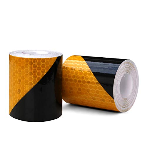 Reflektorband Klebeband, 2 Rolle 5cm*3m Hohe Intensitßt Reflektoren Sicherheit Selbstklebend Warnklebeband,Reflektierendes Band Straße Transport Anlagen Sicherheitserinnerung Reflektorband Klebeband, 2 Rolle 5cm*3m Hohe Intensitßt Reflektoren Sicherheit Selbstklebend Warnklebeband,Reflektierendes Band Straße Transport Anlagen Sicherheitserinnerung von ZANPOON