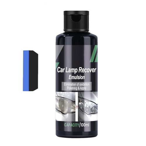 Beamrevive Nexa, Automotive Headlamp Restoration Fluid Kit, Foggy Headlight Cleaner, Elimination of Oxidation Polishing, Headlight Refurbishment Kit for All Vehicles (1pc) von ZANWANXIN