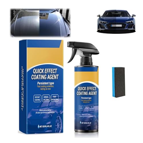 Bgnie Car Coating Spray, Spray Ceramic Coating for Cars, Advanced Car Quick-Acting Coating Agent Sprays Maintenance, Paint Polishing and Refurbishment (1) von ZANWANXIN