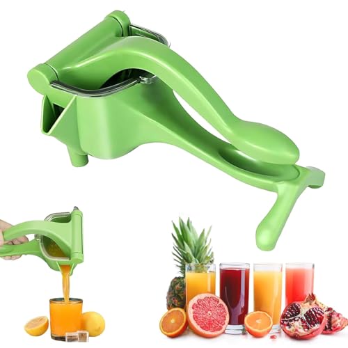 Cubiccredit Manual Juice Squeezer, Handheld Citrus Juice Extractor Juicer, Handy Juices Squeezer, Versatile Fruit Squeezer for Watermelon, Lemon, Orange, Grapes, Etc (2pcs) von ZANWANXIN