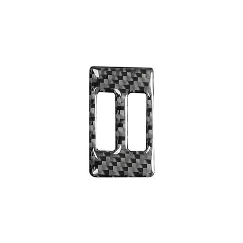 Innenaufkleber Carbon Fiber Modifizierter Innenraum Auto Zentrale Luftauslass Set Trim Aufkleber Rahmen Für Audi A4L A4 B8 2009-2016 Q5 A5 (Color : Style B) von ZAPORA