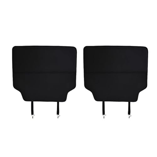 ZAPORA 2 Stück Auto Rücksitz Anti Kick Pad für Opel Mokka 2012-2023 Auto Sitz Wasserdicht Rückenlehnenschutz Kick Matte Anti-Schmutzig Rücksitzschoner mit Tasche,A von ZAPORA