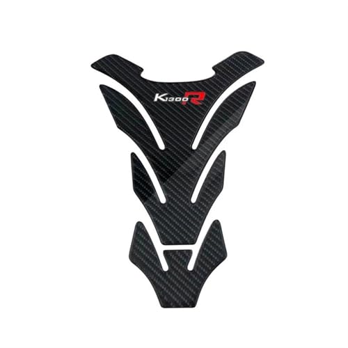 ZAPORA Kraftstofftankschutz wasserdichte, rutschfeste Tankschutzabdeckung Aus Karbonfaser Für Motorräder, Aufkleber Für B&MW K1300R K1300 S/R/GT(Style 3) von ZAPORA