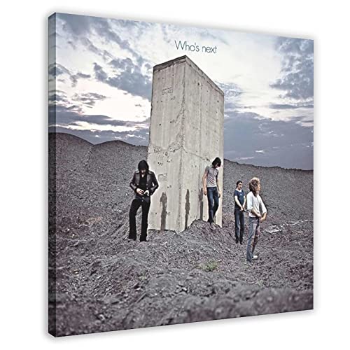 ZAPORA Leinwandposter "The Who Who's Next" Legendary Rock Band "The Who Who's Next" (50 x 50 cm) von ZAPORA