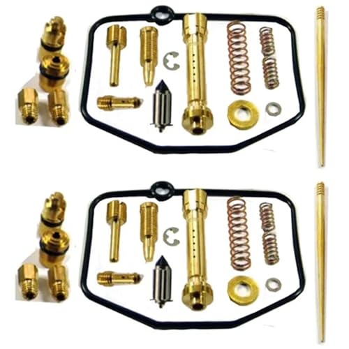 ZAPORA Motorteile 2 Sets Motorrad Vergaser Reparatur Kits Vergaser Teile Für Y&amaha TZR250 TZR 250 2MA 1KT 1986-1999(Style 2) von ZAPORA