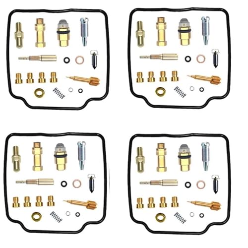 ZAPORA Motorteile 4 Sets Vergaser Reparatur Kit Motorrad Modifikation Vergaser Reparatur Teile Für Y&amaha FZX750 Für Fazer 1988-1989(Style 2) von ZAPORA