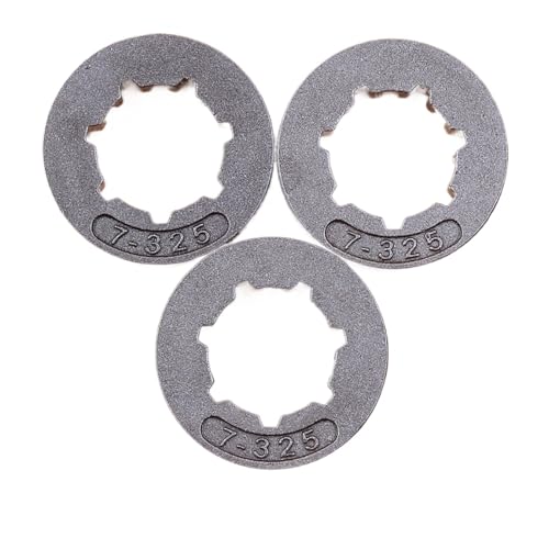 ZAPYVET 3-teiliges Los Kupplungstrommel-Kettenradfelge 325 7T, for STIHL, MS260 MS261 MS270 MS280 MS290 MS310 MS390 026 028 029 039 034 036 Kettensäge Rasenmäher-Kupplungssatz von ZAPYVET