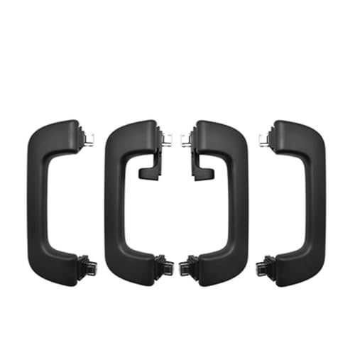 ZAPYVET 4 Stück schwarze Haltegriffe for den Innenbereich vorn hinten rechts links am Dach, for, A4 B8 Avant A5 Sportback Q5 8R A6 C7 A7 S5 S6 RS5 RS6(S7 2015-2018) von ZAPYVET