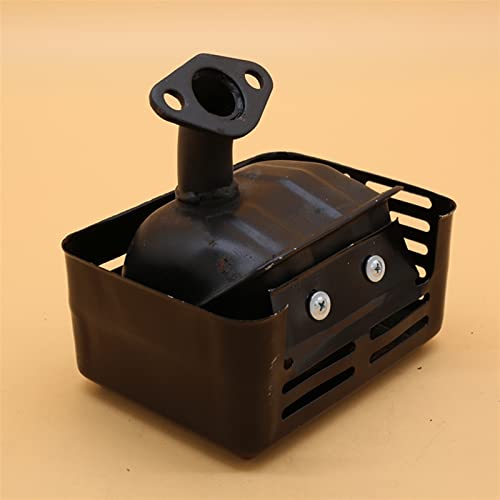 ZAPYVET Auspuff Schalldämpfer Montage GX120 GX160 GX200 168F 4HP 5,5 HP 6,5 HP Motor Motor Trimmer Ersatzteile Kettensägen-Schalldämpfer-Kit von ZAPYVET