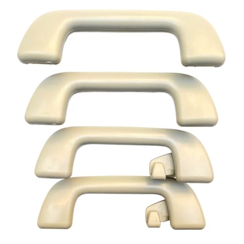 ZAPYVET Auto-Dachziehgriff Haltegriff Grau mit Haken, for Toyota, for Corolla, for RAV4, Yaris Vios OEM:74610-52020(A set of 4pcs beige) von ZAPYVET