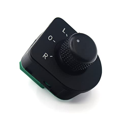 ZAPYVET Einstellknopf for linke Tür, Seitenspiegelschalterknopf, for Volkswagen, for VW, for Bora, for Jetta, for Golf MK4 1J1 959 565A 1J1959565A Seitenspiegelschalter(1J1959565A) von ZAPYVET