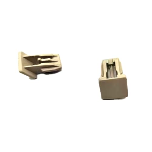 ZAPYVET OEM Dachgriffschnalle Innendeckenzieher Haltegriffe Befestigungsklemme Abdeckkappe, for VW, Passat, B8(Beige 2PCs) von ZAPYVET