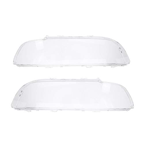 ZAPYVET Scheinwerferabdeckung Shell Scheinwerferglaslinse, für BMW, E39 Facelift 1996-2000 2001 2002 2003 63128375301 63128375302 Nebelscheinwerferverkleidung von ZAPYVET