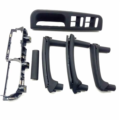 ZAPYVET Schwarzer Türgriff Türgriff Fensterheberschalterrahmen Basis, for Passat, B5 98-05 3B1867171E 3B4867179B 3B0867180A 3B4867180B 3B4867372(4door 6pcs) von ZAPYVET