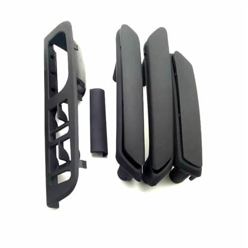 ZAPYVET Schwarzer Türgriff Türgriff Fensterheberschalterrahmen Basis, for Passat, B5 98-05 3B1867171E 3B4867179B 3B0867180A 3B4867180B 3B4867372(5pcs) von ZAPYVET