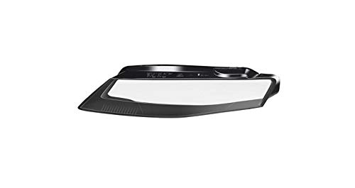 ZAPYVET Transparente Scheinwerfer-Objektivabdeckung, Ersatz-Scheinwerfer-Lampenabdeckung, für A4 B8 2008–2012 Nebelscheinwerfer-Verkleidung (links) von ZAPYVET