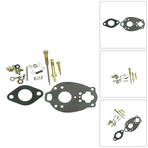 ZAPYVET Vergaser-Reparatursatz, for Ford, for Arko, Traktoren Marvel Schebler 2N 8N 9N TSX33 TSX241 Vergaser-Vergaser-Umbausatz Rasenmähervergaser von ZAPYVET