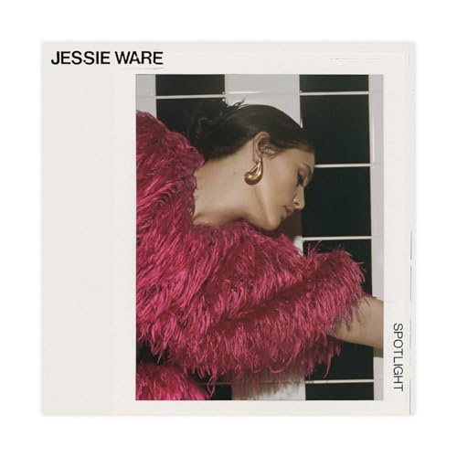 ZAQMKOL Jessie Ware Spotlight (Bearbeiten) – Einzelalbum-Poster, Leinwand-Poster, Schlafzimmer, Dekoration, Landschaft, Büro, Raumdekoration, Geschenk, 30 x 30 cm von ZAQMKOL