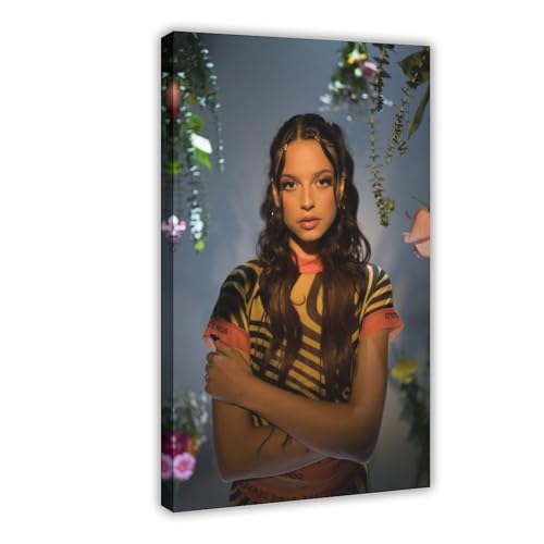 ZAQMKOL Poster "Nina Chuba" (12) auf Leinwand, Wandkunst, Dekordruck, Bild Gemälde für Wohnzimmer, Schlafzimmer, Dekoration, 60 x 90 cm von ZAQMKOL