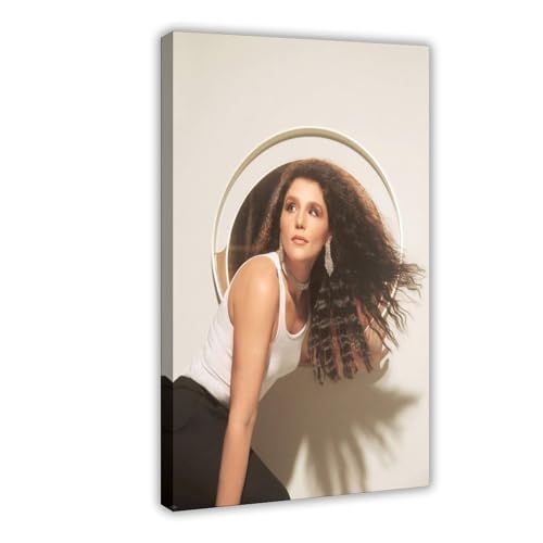 ZAQMKOL Poster "Sängerin Jessie Ware" (1) Leinwand-Poster, Schlafzimmerdekoration, Landschaft, Büro, Raumdekoration, Geschenk, 60 x 90 cm von ZAQMKOL