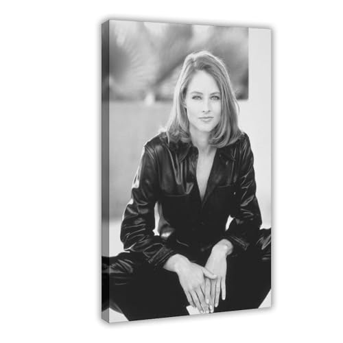 ZAQMKOL Poster "Schauspieler", Jodie Foster, Leinwandposter, Wandkunst, Dekordruck, Bild, Gemälde für Wohnzimmer, Schlafzimmer, Dekoration, 20 x 30 cm von ZAQMKOL