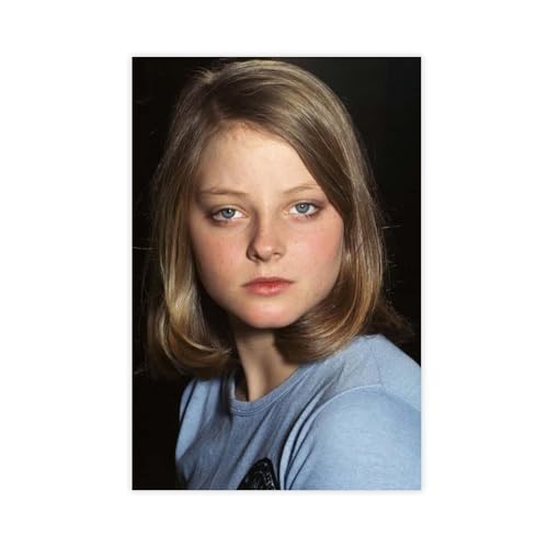 ZAQMKOL Poster "Schauspieler", Jodie Foster, Leinwandposter, Wandkunst, Dekordruck, Bild, Gemälde für Wohnzimmer, Schlafzimmer, Dekoration, 30 x 45 cm, 2 Stück ZAQMKOL Poster "Schauspieler", Jodie Foster, Leinwandposter, Wandkunst, Dekordruck, Bild, Gemälde für Wohnzimmer, Schlafzimmer, Dekoration, 30 x 45 cm, 2 Stück von ZAQMKOL