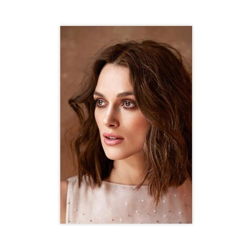 ZAQMKOL Poster "Schauspieler Keira Knightley" (1), Leinwand-Poster, Schlafzimmerdekoration, Landschaft, Büro, Raumdekoration, Geschenk, 60 x 90 cm von ZAQMKOL