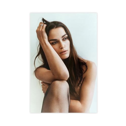 ZAQMKOL Poster "Schauspieler Keira Knightley" (10), Leinwand-Poster, Schlafzimmerdekoration, Landschaft, Büro, Raumdekoration, Geschenk, 30 x 45 cm von ZAQMKOL