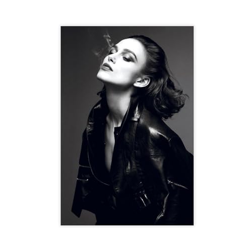 ZAQMKOL Poster "Schauspieler Keira Knightley" (12), Leinwand-Poster, Schlafzimmerdekoration, Landschaft, Büro, Raumdekoration, Geschenk, 40 x 60 cm von ZAQMKOL